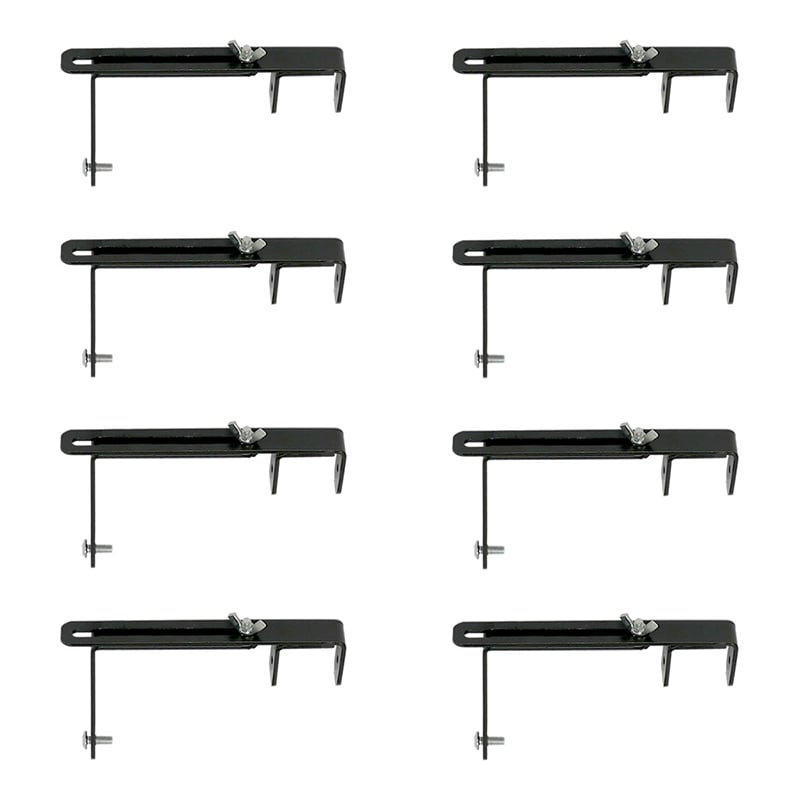 住まいスタイル ラティス・フェンス壁面用固定金具 上部用 8個 S-LVCF20-8P 1セット（ご注文単位1セット）【直送品】