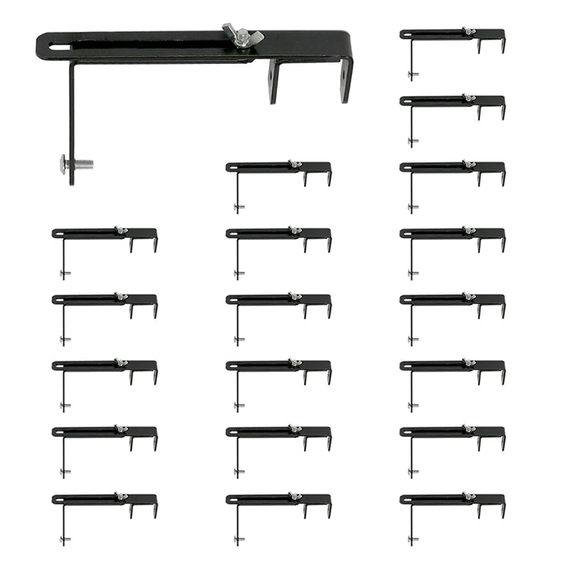 住まいスタイル ラティス・フェンス壁面用固定金具 上部用 20個 S-LVCF20-20P 1セット（ご注文単位1セット）【直送品】