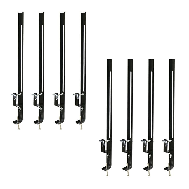 住まいスタイル ラティス・フェンス壁面用固定金具 下部用 8個 S-LVCF40-8P 1セット（ご注文単位1セット）【直送品】