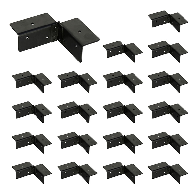 住まいスタイル ラティス・フェンス用コーナー連結金具 20個 S-LVCN16-20P 1セット（ご注文単位1セット）【直送品】