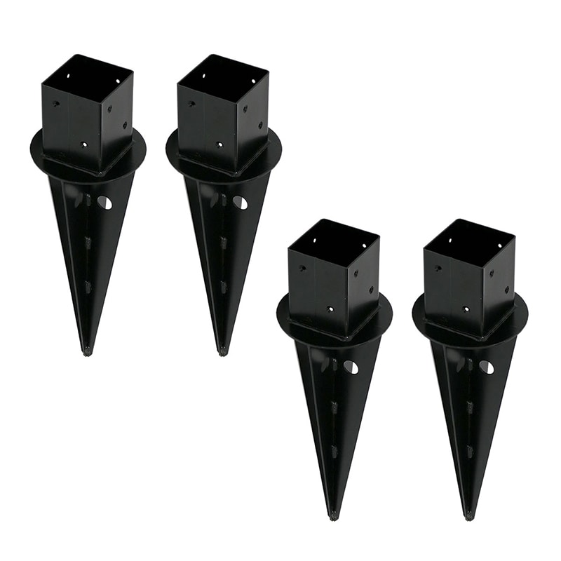 住まいスタイル ラティス・フェンス土中用支柱固定金具 4個 S-UB4514-4P 1セット（ご注文単位1セット）【直送品】