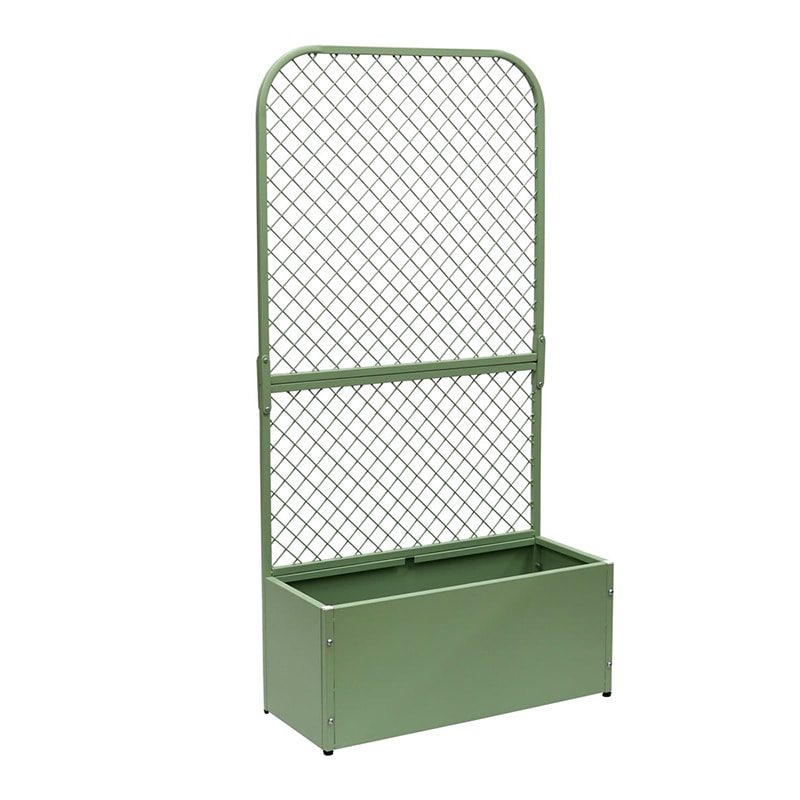 住まいスタイル プランターBOX付きフェンス ツイル ピスタチオグリーン TW001GRN 1台（ご注文単位1台）【直送品】