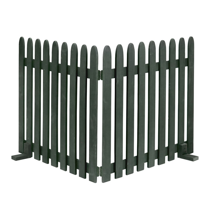 住まいスタイル 折り畳めるウッドフェンス 縦ストライプ 1枚 142×71 ダークグリーン WF-142F-DGN 1枚（ご注文単位1枚）【直送品】