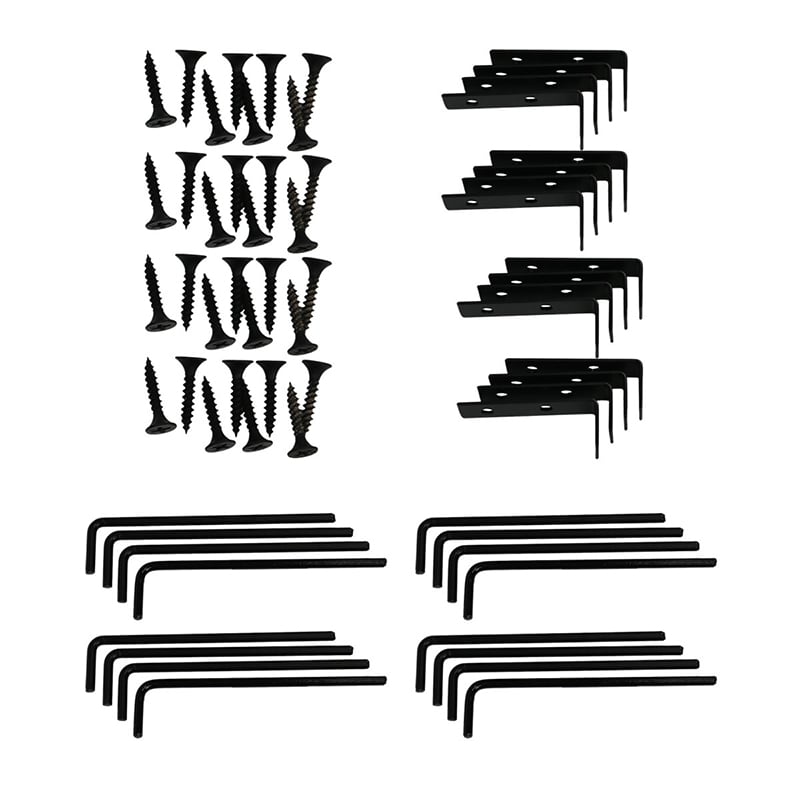 住まいスタイル 折り畳めるウッドフェンス用固定金具 16個セット WF-PG150-16 1セット（ご注文単位1セット）【直送品】