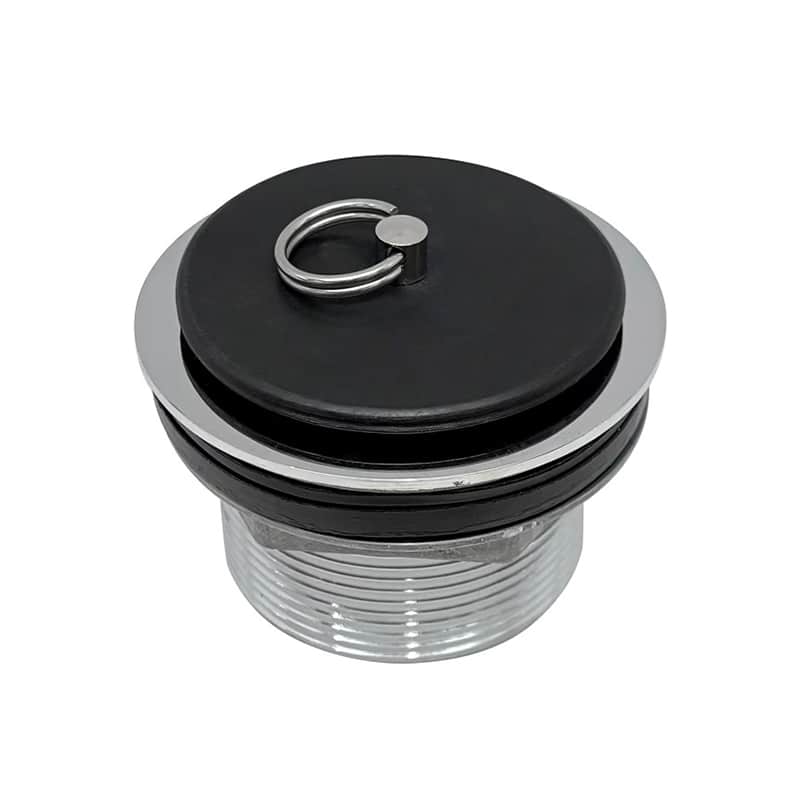 スギコ産業 真鍮共栓 ゴム栓付 真鍮カゴ付 TA1914-TO-184G／50A 1個（ご注文単位1個）【直送品】