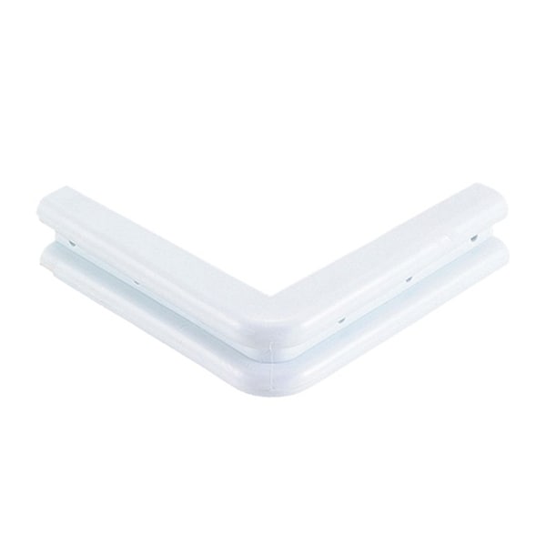 スギコ産業 樹脂製 L型コーナーゴム 白 TA1502-TO-203PW 1個(ご注文単位1個)【直送品】