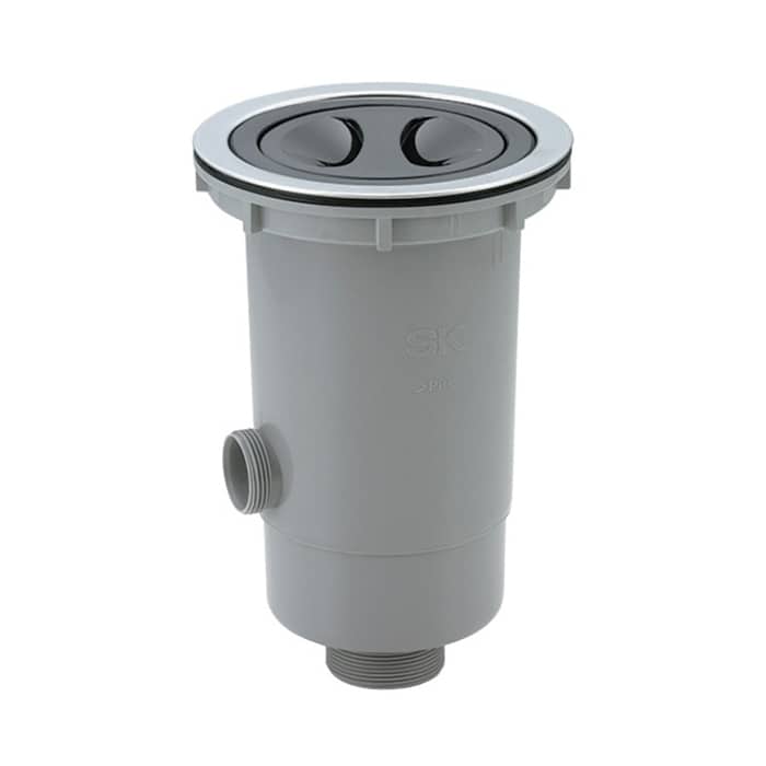 スギコ産業 樹脂製大型排水トラップ TA6978-TO-295WP 1個(ご注文単位1個)【直送品】