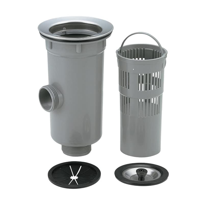 スギコ産業 樹脂製小型排水トラップ 40A A蓋 ポリカゴ オーバーフロー付 TA1870-TO-298NAP 1個（ご注文単位1個）【直送品】