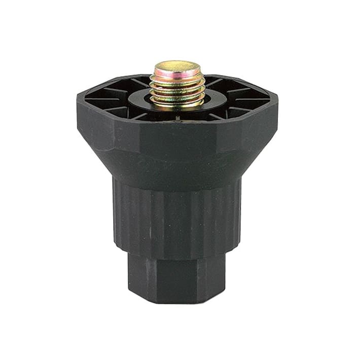 スギコ産業 プラスチックアジャスト脚 TA0161-TO-70P 1個（ご注文単位1個）【直送品】