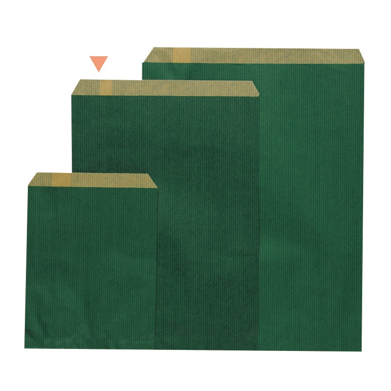 パックタケヤマ 平袋　フラット F18　エメラルド XZT00361 200枚/袋（ご注文単位10袋）【直送品】