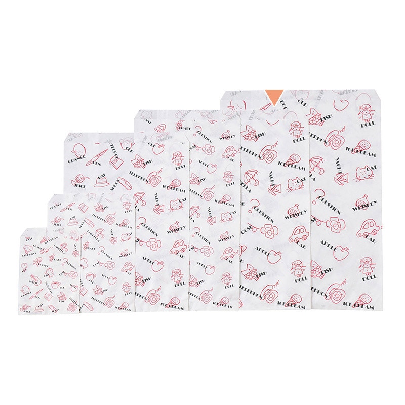 パックタケヤマ 平袋　フラット F21　バラエティ XZT00367 500枚/袋（ご注文単位4袋）【直送品】