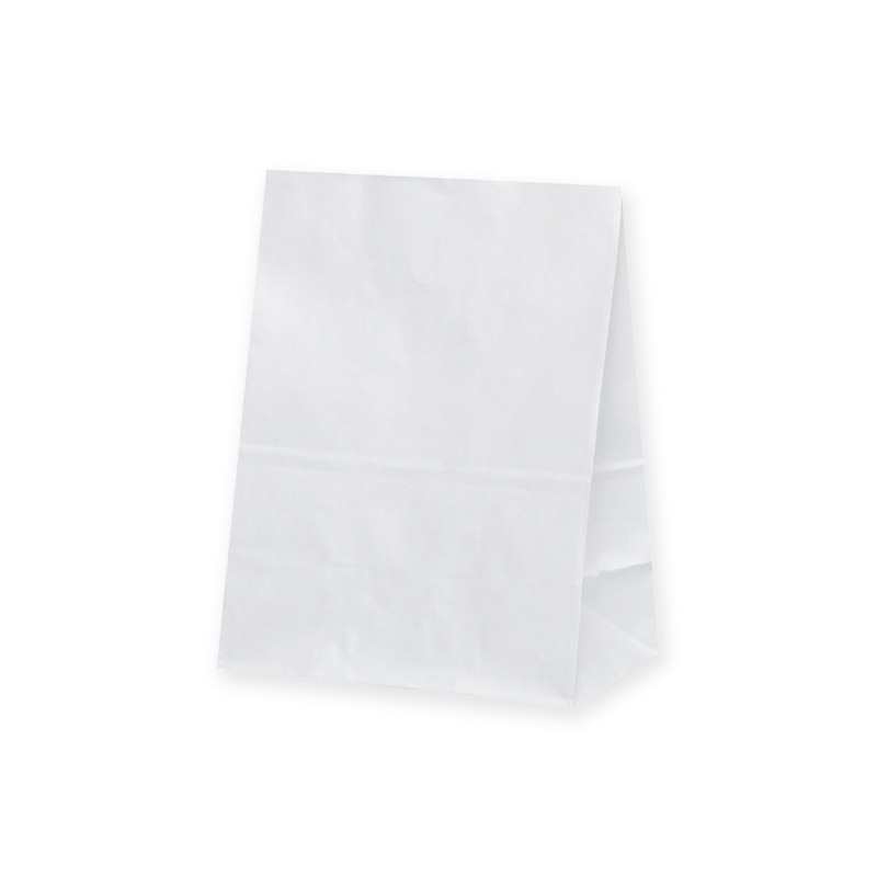 パックタケヤマ 角底袋 ハイバッグ H200 XZT50003 晒無地 100枚/パック