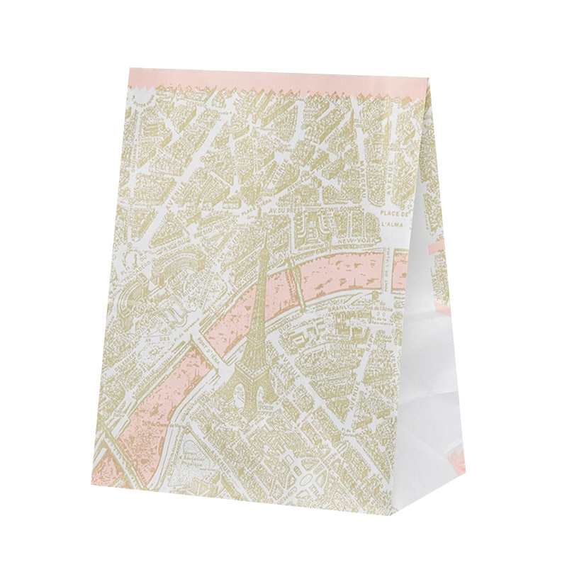 パックタケヤマ 角底袋 ハイバッグ H200 パリ XZT00437 100枚/袋(ご注文単位10袋)【直送品】