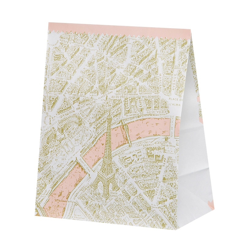 パックタケヤマ 角底袋 ハイバッグ H300 パリ XZT00438 100枚/袋(ご注文単位20袋)【直送品】