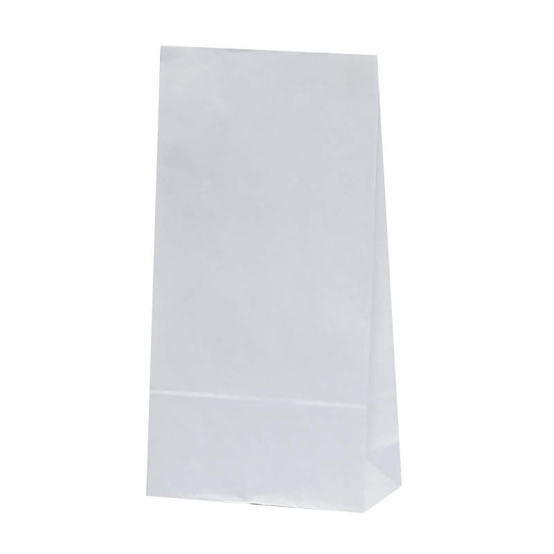 パックタケヤマ 角底袋 ハイバッグ HS3 晒 無地 XZT00547 100枚/袋(ご注文単位10袋)【直送品】