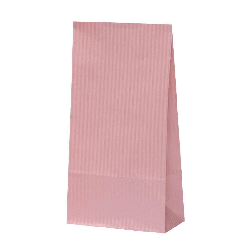 パックタケヤマ 角底袋　ハイバッグ HS2　クリスタルピンク XZT00525 100枚/袋（ご注文単位15袋）【直送品】