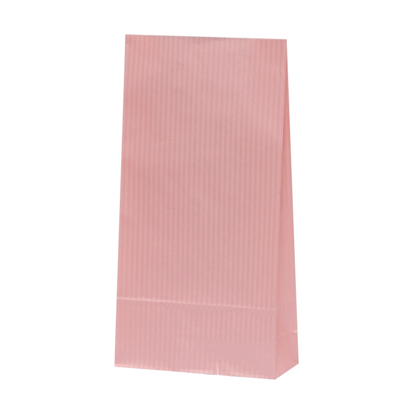 パックタケヤマ 角底袋　ハイバッグ HS4　クリスタルピンク XZT00527 100枚/袋（ご注文単位10袋）【直送品】