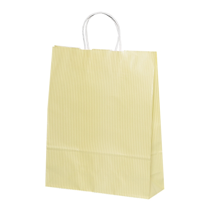 パックタケヤマ 自動手提袋 HZ　クリスタル　イエロー XZT00670 50枚/袋（ご注文単位4袋）【直送品】