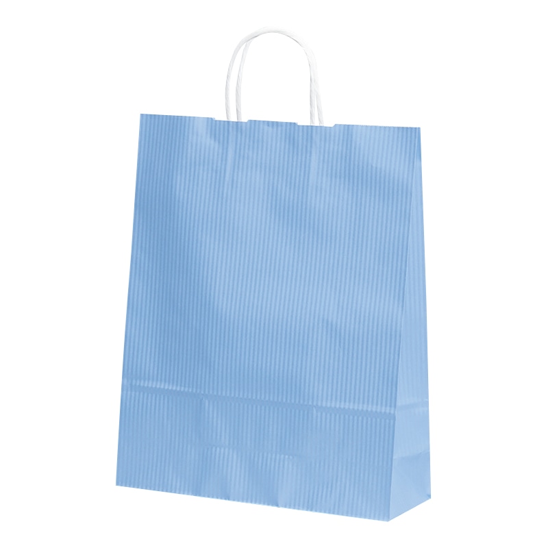 パックタケヤマ 自動手提袋 HZ　クリスタル　ブルー XZT00671 50枚/袋（ご注文単位4袋）【直送品】