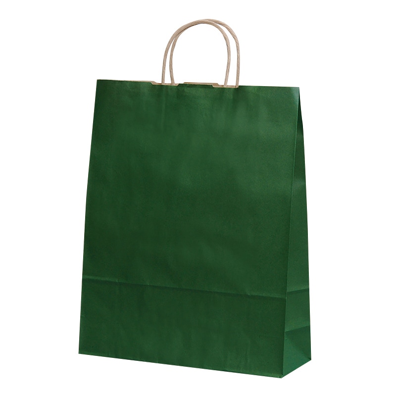 パックタケヤマ 自動手提袋 HZ　エメラルド XZT00676 50枚/袋（ご注文単位4袋）【直送品】