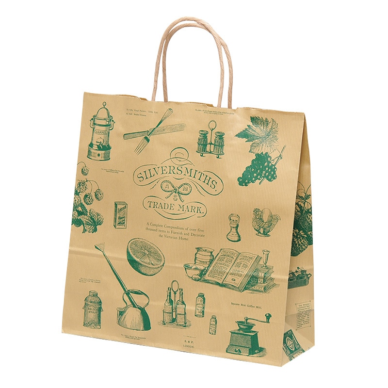 パックタケヤマ 自動手提袋 HX シルバースミス XZT00750 50枚/袋(ご注文単位4袋)【直送品】