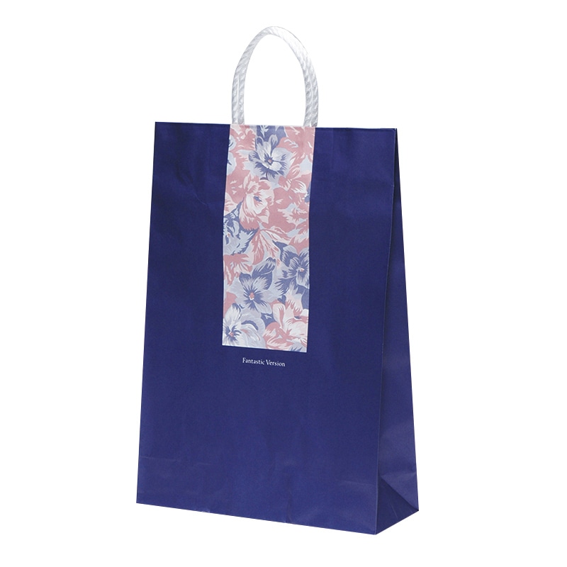 パックタケヤマ 手提げ紙袋 ST2才 ブロッサム XZT00814 50枚/袋(ご注文単位4袋)【直送品】