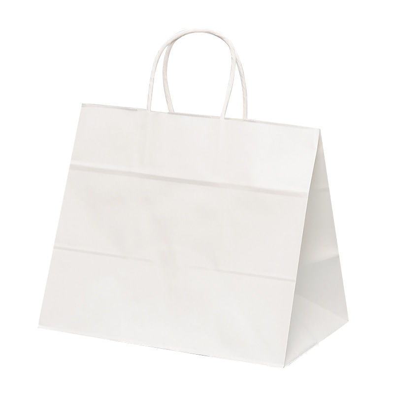 パックタケヤマ 自動手提袋 HV68 晒 無地 XZT00917 50枚/袋(ご注文単位4袋)【直送品】