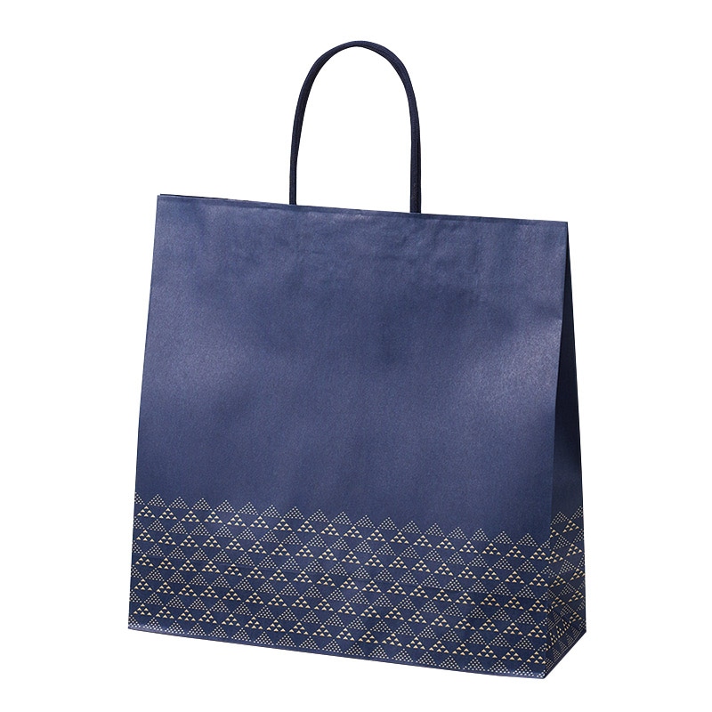 パックタケヤマ 手提げ紙袋　ST3才 みすみ　和モダン XZT68323 25枚/袋（ご注文単位4袋）【直送品】