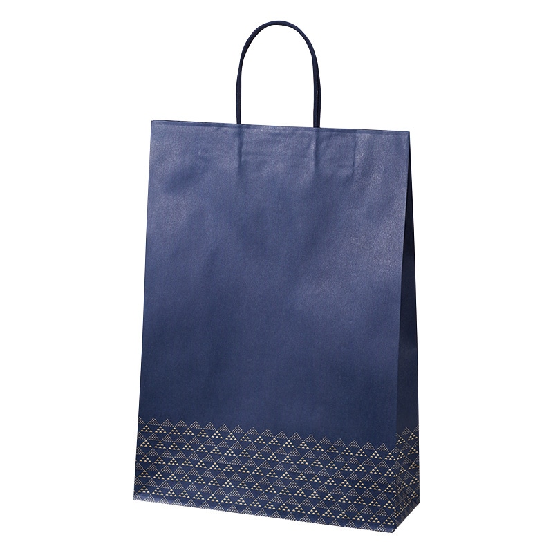 パックタケヤマ 手提げ紙袋 ST2才 みすみ 和モダン XZT68324 25枚/袋(ご注文単位4袋)【直送品】