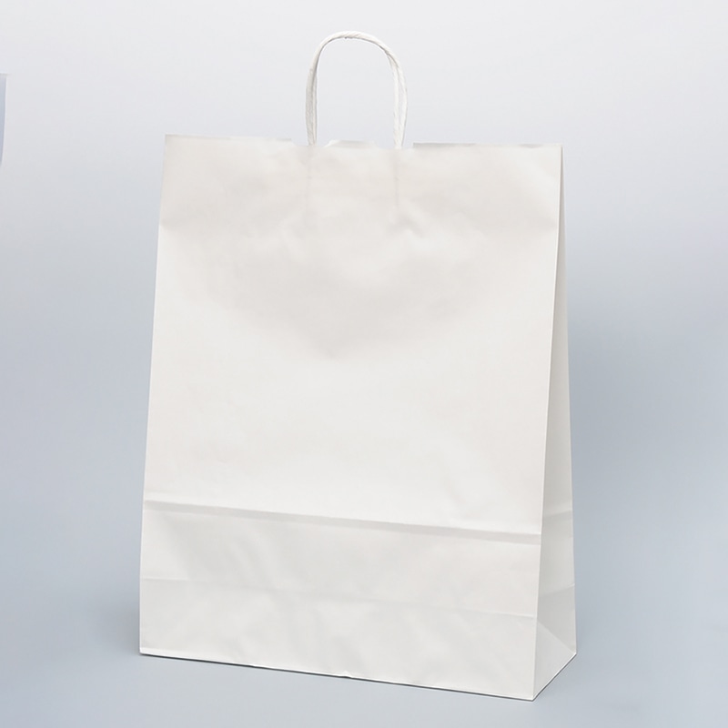 パックタケヤマ 自動手提袋 HV140　晒　無地 XZT00880 50枚/袋（ご注文単位4袋）【直送品】