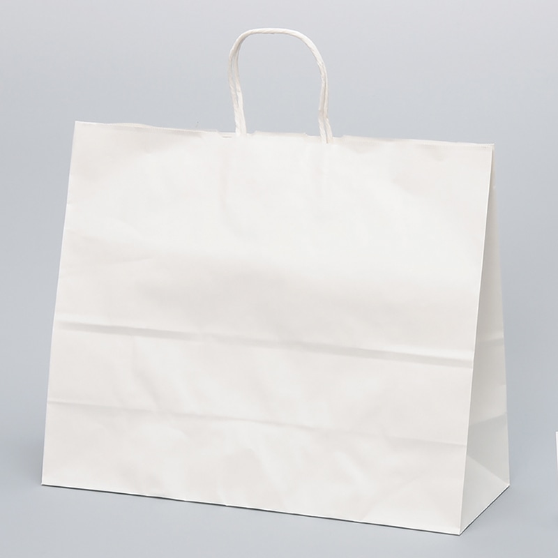 パックタケヤマ 自動手提袋 HV142 晒 無地 XZT00958 50枚/袋(ご注文単位4袋)【直送品】