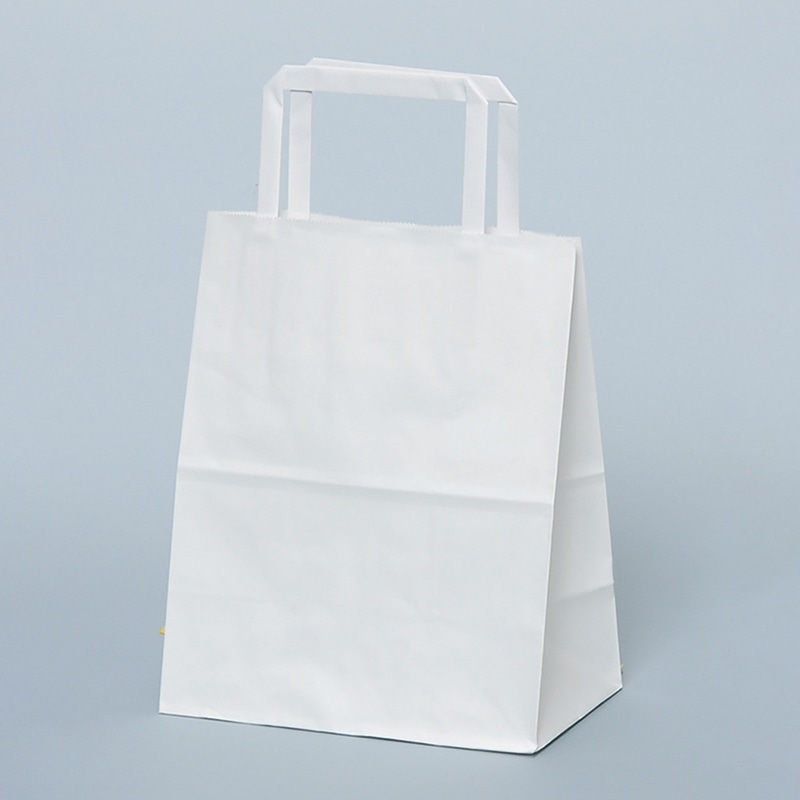 パックタケヤマ 自動手提袋　平ヒモ H平18　晒　無地 XZT00991 50枚/袋（ご注文単位4袋）【直送品】