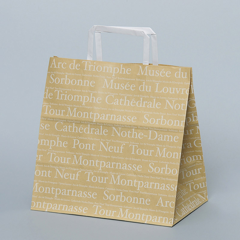 パックタケヤマ 自動手提袋　平ヒモ H平26　フランセ XZT69648 50枚/袋（ご注文単位4袋）【直送品】