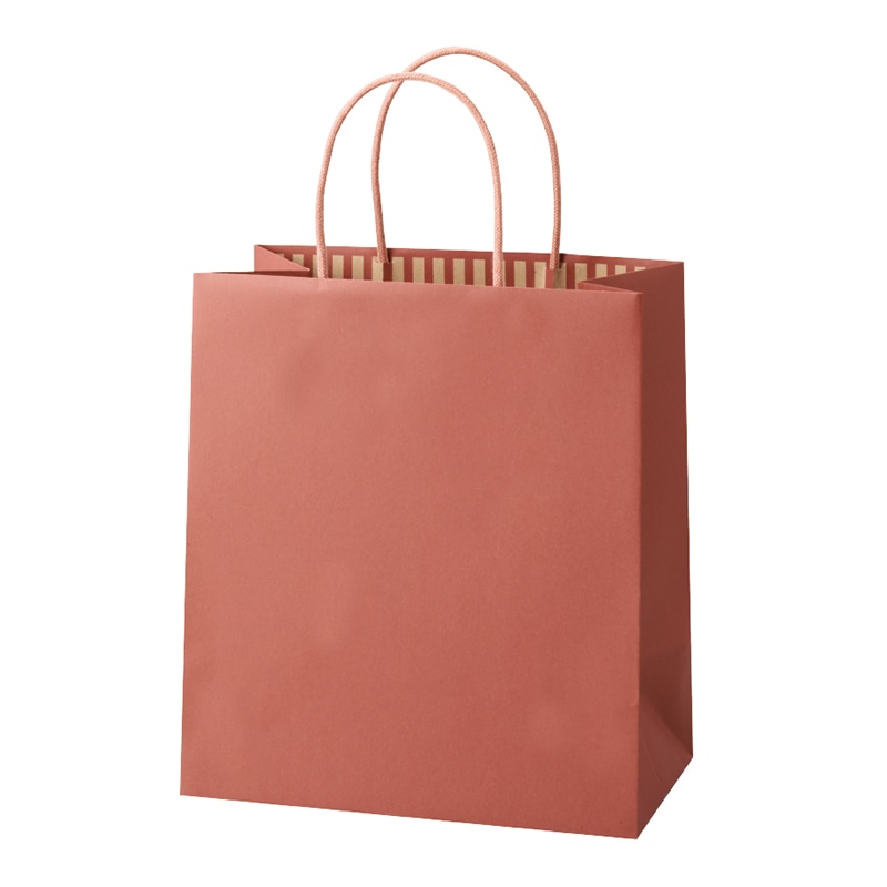 パックタケヤマ 手提げ紙袋　STカラーズ アップル XZT68304 10枚/袋（ご注文単位10袋）【直送品】