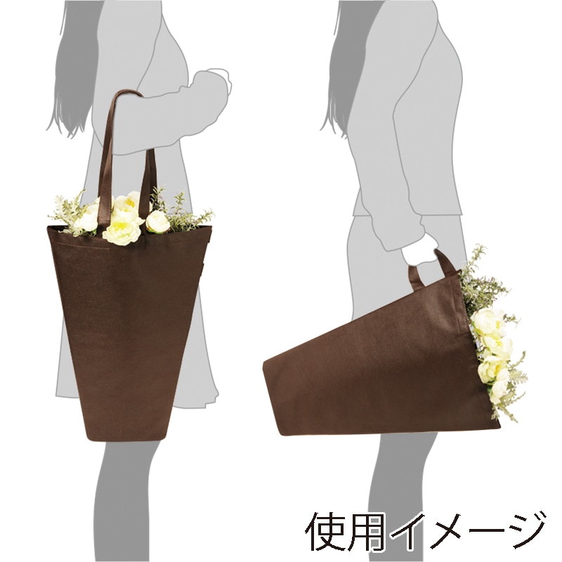 パックタケヤマ ハンディブーケバッグ M XZV10U02 10枚/袋（ご注文単位10袋）【直送品】