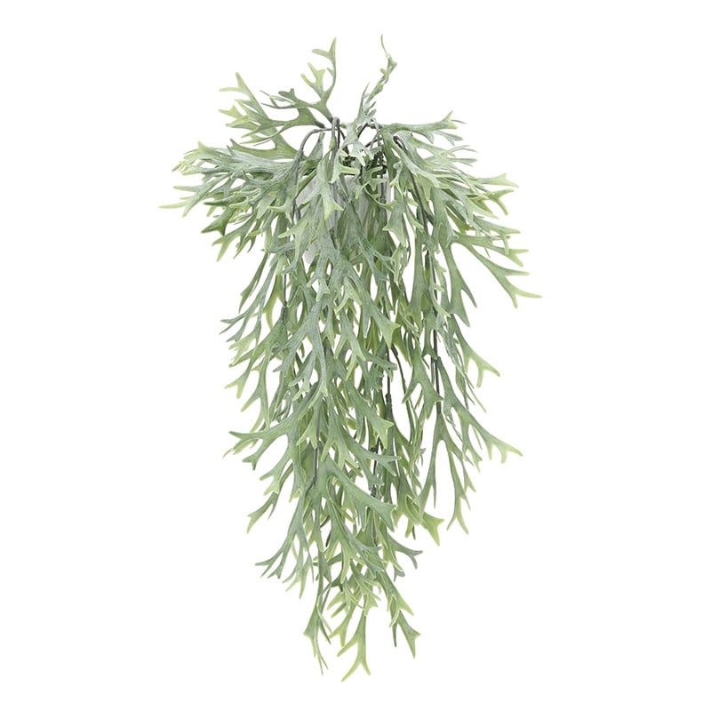 アートクリエーション 光の楽園 フェイクグリーン 壁掛けスタッグホーン ポリ製 882A35 1個（ご注文単位1個）【直送品】