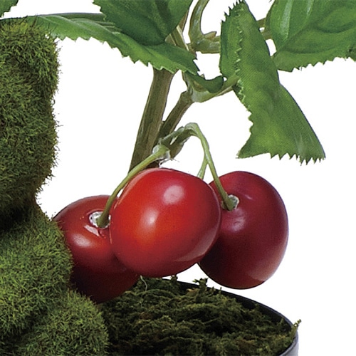 アートクリエーション 光の楽園 フェイクグリーン サクランボ 2098A40 1個(ご注文単位1個)【直送品】