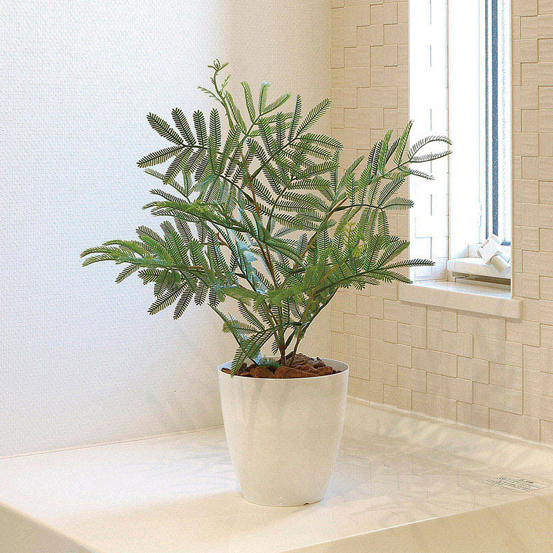 アートクリエーション 光の楽園 フェイクグリーン ねむの木 ポリ製 2254A50 1本(ご注文単位1本)【直送品】