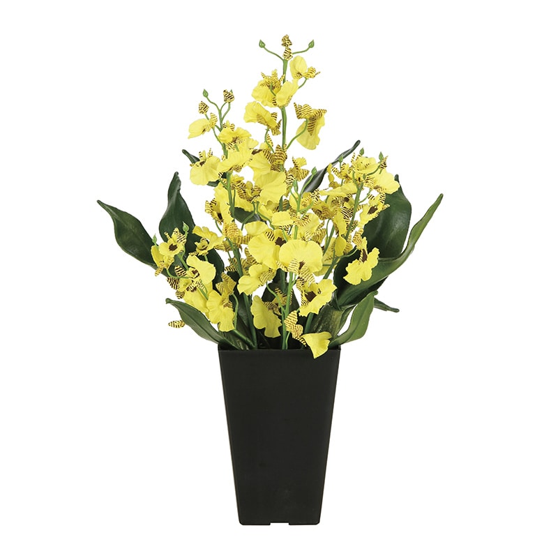 アートクリエーション 光の楽園 アートフラワー オンシジューム 2261A50 1個（ご注文単位1個）【直送品】