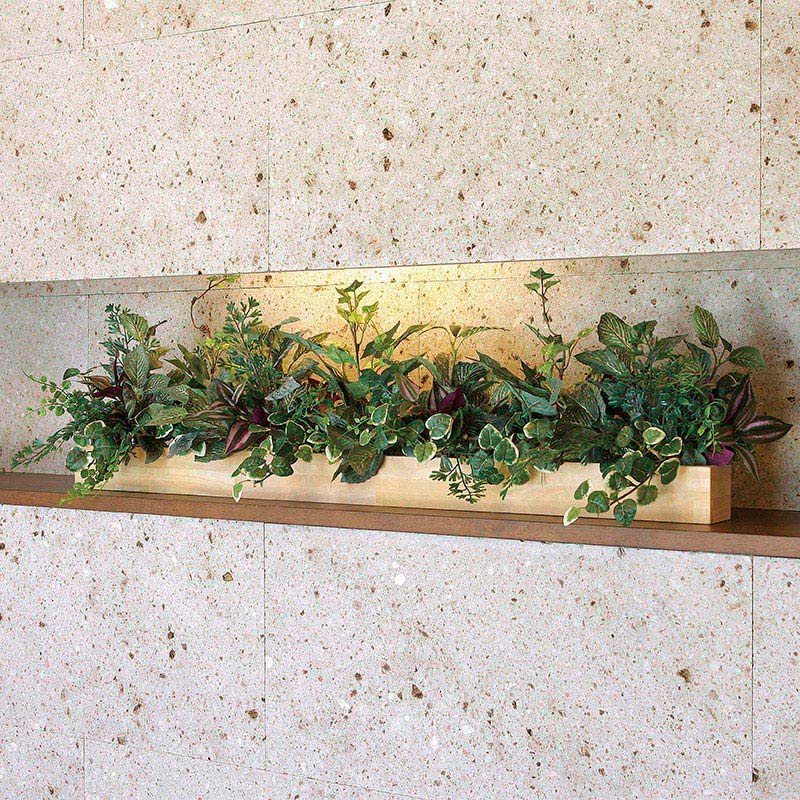 アートクリエーション 光の楽園 フェイクグリーン ウッドボックスDX 2273A220 1個(ご注文単位1個)【直送品】