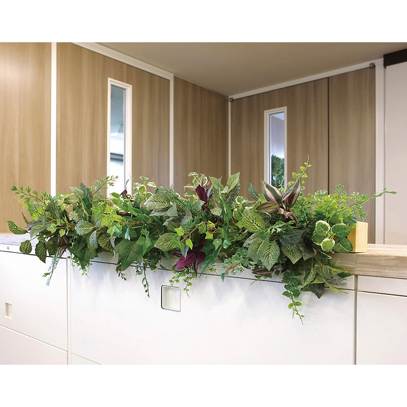 アートクリエーション 光の楽園 フェイクグリーン ウッドボックスDX 2273A220 1個(ご注文単位1個)【直送品】