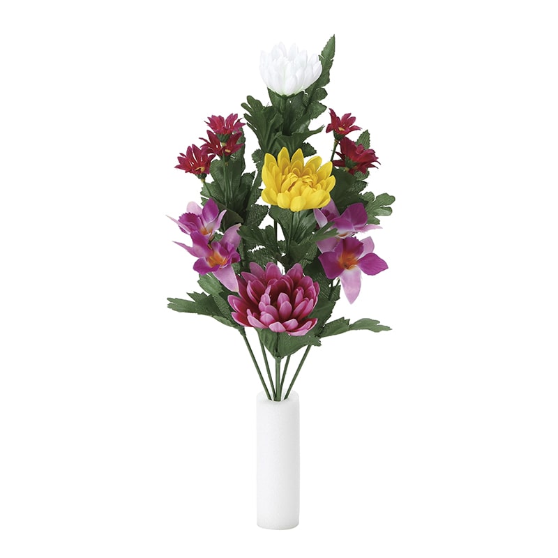 アートクリエーション 光の楽園 アートフラワー 仏花 オーキット 2個セット 2084K28 1個(ご注文単位1個)【直送品】