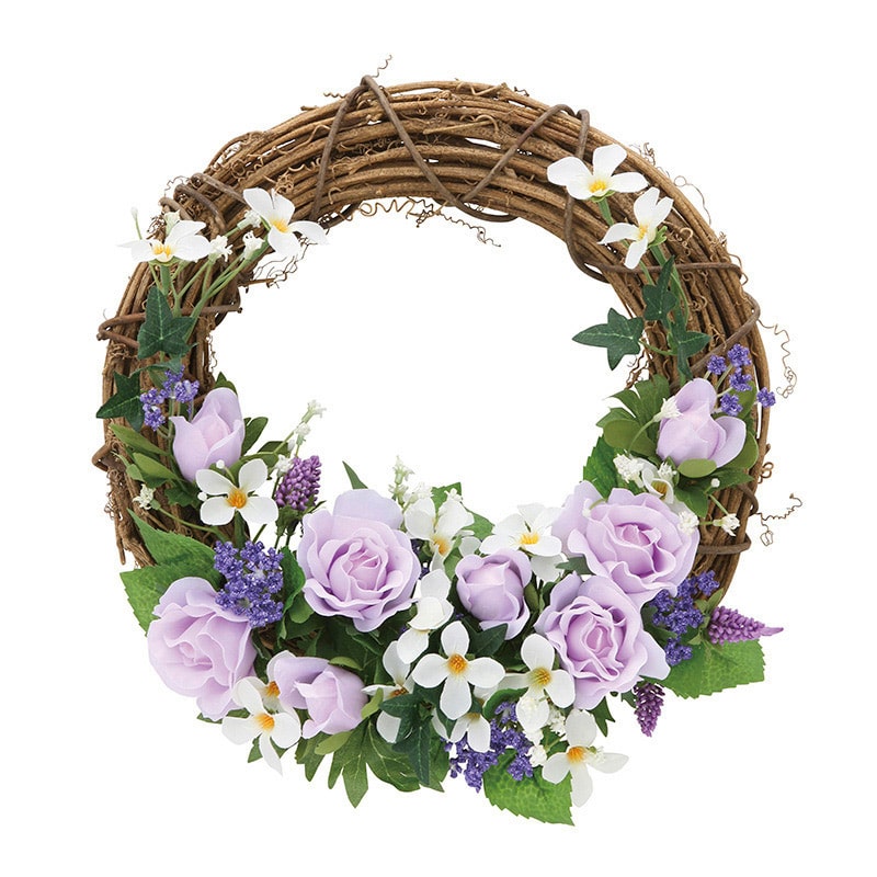 アートクリエーション 光の楽園 アートフラワー ルナパープルローズ 851K38 1個(ご注文単位1個)【直送品】