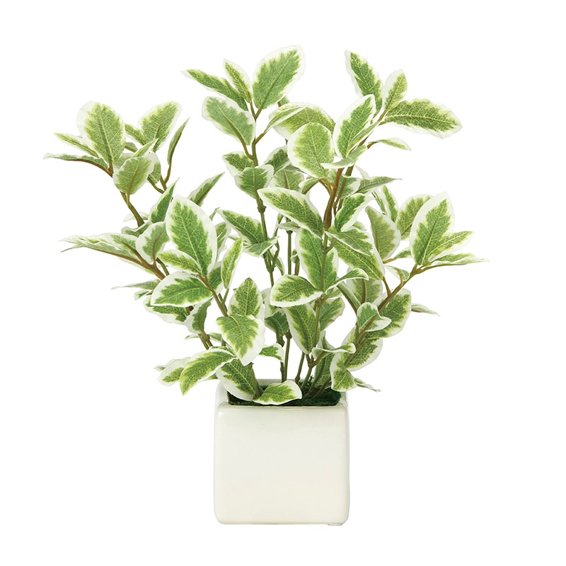 アートクリエーション 光の楽園 フェイクグリーン ミニリーフ G/W 935K28 1個(ご注文単位1個)【直送品】