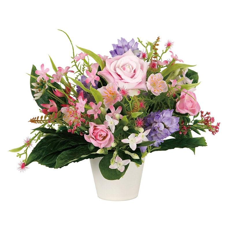 アートクリエーション 光の楽園 アートフラワー ミックスローズ 2234K35 1個(ご注文単位1個)【直送品】