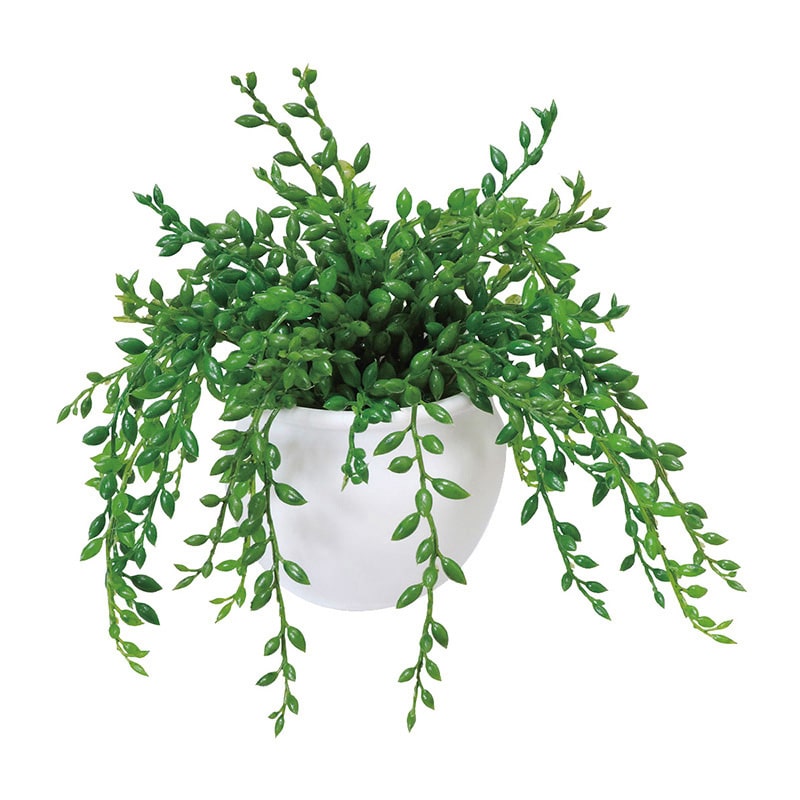 アートクリエーション 光の楽園 アートフラワー グリーンネックレス ポリ製 234K35 1本(ご注文単位1本)【直送品】