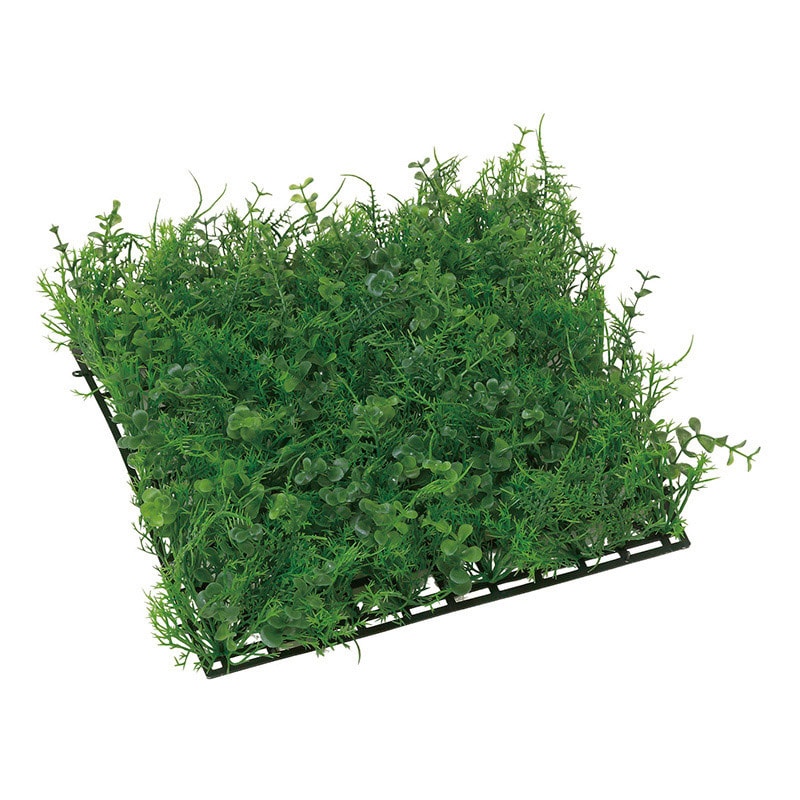 アートクリエーション 光の楽園 フェイクグリーン ミニユーカリミックスマット ポリ製 443K45 1個(ご注文単位1個)【直送品】