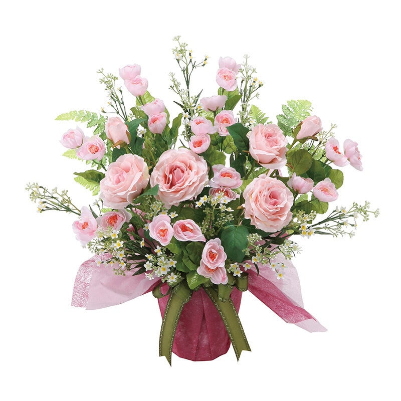 アートクリエーション 光の楽園 アートフラワー アイスルピンク 464K85 1個(ご注文単位1個)【直送品】