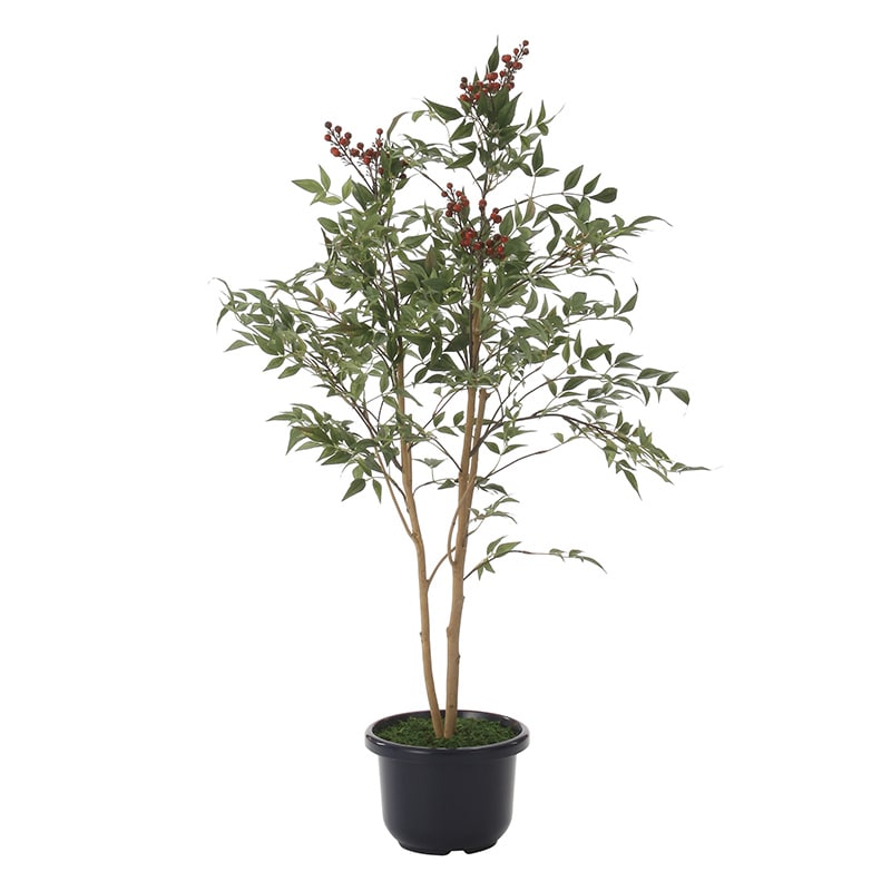 アートクリエーション 光の楽園 フェイクグリーン 南天 1.0m 734K165 1個（ご注文単位1個）【直送品】