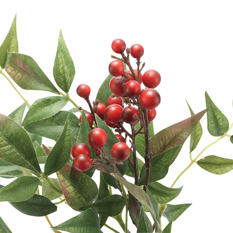 アートクリエーション 光の楽園 フェイクグリーン 南天 1.0m 734K165 1個(ご注文単位1個)【直送品】